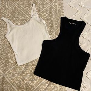 Abercrombie Two Pack Soft AF Rib Tanks